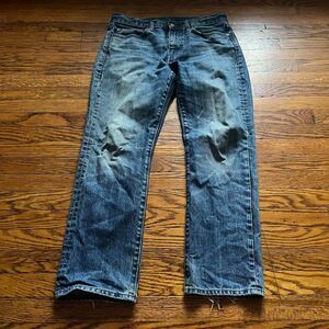 J.Crew Mens 770 Kaihara Japanese Fabric Slim Straight Jeans W31 L30 Blue Denim